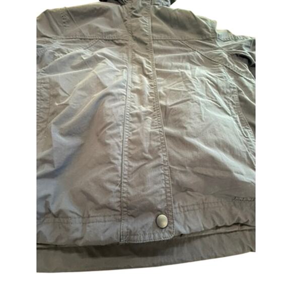 "L.L. BEAN" Women's 2 Layer Polartec Navy & Red Fleece Coat SZ M 3 Season Coat - Picture 6 of 16